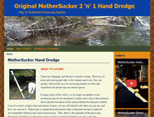 Tablet Screenshot of mothersuckerdredge.com